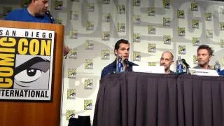 Superman 75th Anniversary Panel Comic Con 2013 - Henry Cavill Answers Question - Video 3