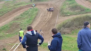 Crash Boukal-Vitoň, sidecarcross Mohelnice 29.4.2023