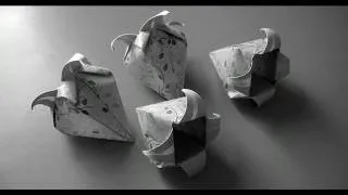 How to fold: Origami Bell Flower | Convallaria Flower by Katrin Shumakov | Harebell