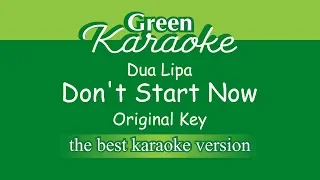 Dua Lipa - Don't Start Now (Karaoke)