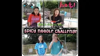 Spicy Noodle Challenge♡| Thử Thách Ăn Mì Cay♡| Ly Nguyen♡