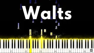 Chopin Waltz Op  64 Improvisation Piano Tutorial