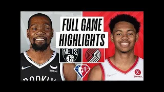 PORTLAND VS BROOKLYN NETS FULL GAME HIGHLIGHTS (NOVEMBER 18 2022)