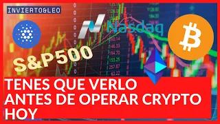 🟨 TENES QUE VERLO ANTES DE OPERAR BITCOIN Y CRYPTO HOY 🚨