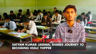 Satyam Kumar Jaiswal shares his journey to becoming HSSLC Topper