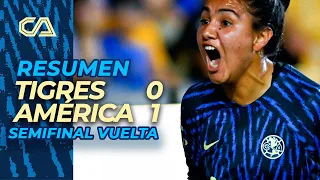 Resumen | Tigres 0-1 América | Clausura 2023 | Semifinal Vuelta