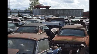 West Coast Classic Cougar Tour of the Wrecking Yard and Warehouse