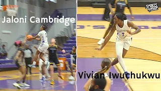 Jaloni Cambridge & Vivian Iwuchukwu DYNAMIC DUO Montverde Academy | Beats 5A State Champs!