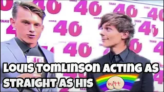 Louis Tomlinson acting as straight as this line ~~~~~~~
