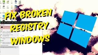 How To Fix Broken Registry Items Fix Windows 10