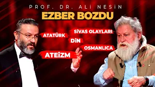 Prof.Ali Nesin ile sıradışı bir program; Din, Atatürk, ateizm, Osmanlıca, Sivas olayları. I 7.5.2022