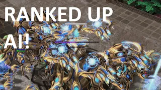 RANKED UP AI - SC2 AI - Sharkbot vs VeTerran