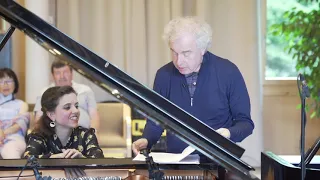 Schumann Davidsbündlertänze Masterclass András Schiff Nefedova Elena