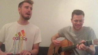 Twist and shout/ la bamba - Kristian & Fredrik (the Beatles / los lobos) cover