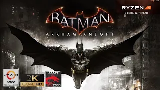Batman  Arkham Knight - Ryzen 5 3600 - RTX 2060 - 1440 maxed out