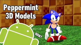 PEPPERMINT 3D MODELS in SRB2 - ANDROID TUTORIAL
