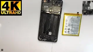 ZTE Blade v9 - замена батареи разборка / battery replacement disassembly