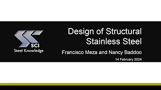 The design of structural stainless steel