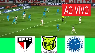 SAO PAULO X CRUZEIRO AO VIVO I BRASILEIRAO SERIE A 2024 ASSISTA HOJE