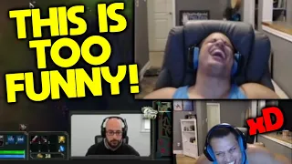 Tyler1 cries from laughter watching SRO Rage Compilation #5