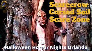 Scarecrow: Cursed Soil Scare Zone Walkthrough at Halloween Horror Nights 2022