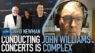 Conducting John Williams scores for orchestra | David Newman