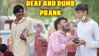 DEAF AND DUMB PRANK IN PAKISTAN | FUNNY REACTION | FD VIDEOS