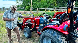 He BOUGHT this 25 hp tractor!  Does he regret it?