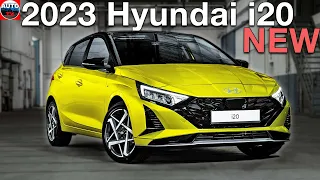 NEW 2023 Hyundai i20 Refresh - Visual REVIEW updated tech, exterior&interior