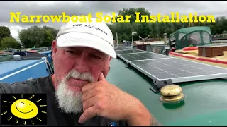 Narrowboat Electrician - Narrowboat Solar Installation