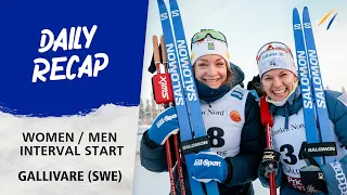 Daily Recap Interval Start Gallivare 2023 | FIS Cross Country World Cup 23-24