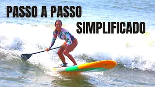 how to stand up paddle surfing ? step by step