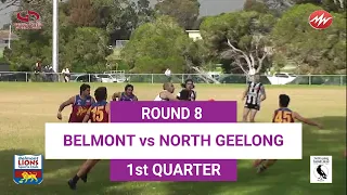 RD8 Belmont VS North Geelong 1st QTR 25/05/2024