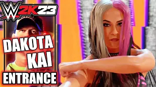 WWE 2K23 Dakota Kai Entrance Cinematic