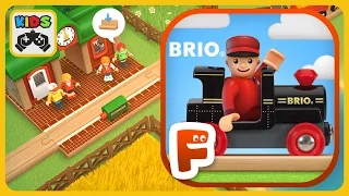 BRIO World - Railway * Game for kids about Toy Trains By Filimundus AB * iOS | Android