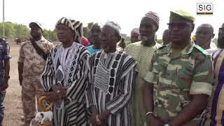 Le ministre chargé du Développement industriel visite la zone agro-industrielle de Samendeni