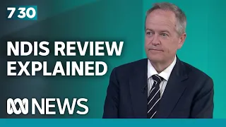 Bill Shorten discusses the changes flagged in the NDIS review | 7.30