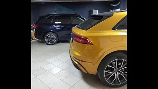 Audi Q8. Автозвук и интерьер!