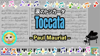 Toccata - Paul Mauriat / 涙のトッカータ - ポール・モーリア / Sheet Music