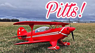 Oh No!  The FMS Pitts V2 1400mm Crashed Today! (Live)