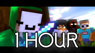 dream animation ♪ modded griefers   a minecraft animated music video 1 hour