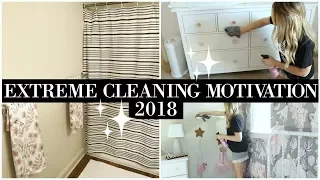 CLEAN WITH ME  | EXTREME CLEANING MOTIVATION | DEEP CLEANING UPSTAIRS