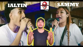 Reaction on ANTF Jam up Rap Battle laltin vs sammy d real g #hiphop #nephop