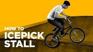 Как сделать айспик стол на BMX (How to Icepick Stall BMX)