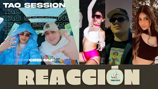 🇦🇷 [REACCION] CRIS MJ | DJ TAO Turreo Sessions #20 | Con Jus, Marité y Cunco
