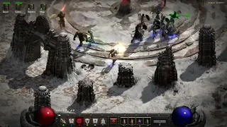 Diablo® II  Resurrected™ Necromancer de Becarios™ Hardcore Mode, Normal.