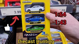 Diecast Hunting in the Aldi ⚠️ RMZ City 1/64 1/43 #diecast #car #aldi