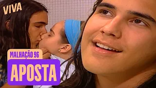 MOCOTÓ BEIJA FÁTIMA POR APOSTA | MALHAÇÃO 1996 | MELHOR DO DIA