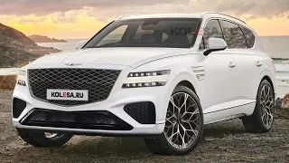 Updated New 2024 Genesis GV80 | Teased | Rendering | Details | Crossover SUV | South Korea | Spied