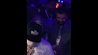 Bobby Shmurda dancing with Chris Brown and Drake in the Club